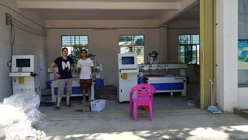 Hainan two woodworking carving machines(圖3) 海南兩臺木工雕刻機(圖3)