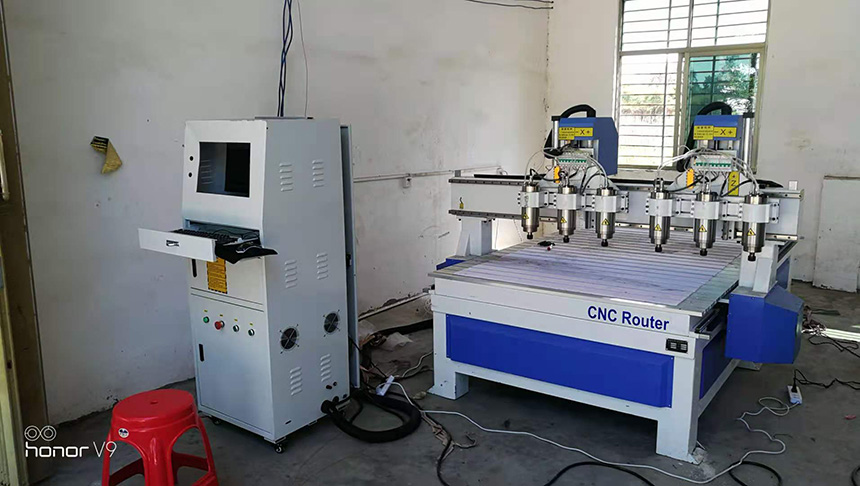 Hainan two woodworking carving machines(圖2) 海南兩臺木工雕刻機(圖2)