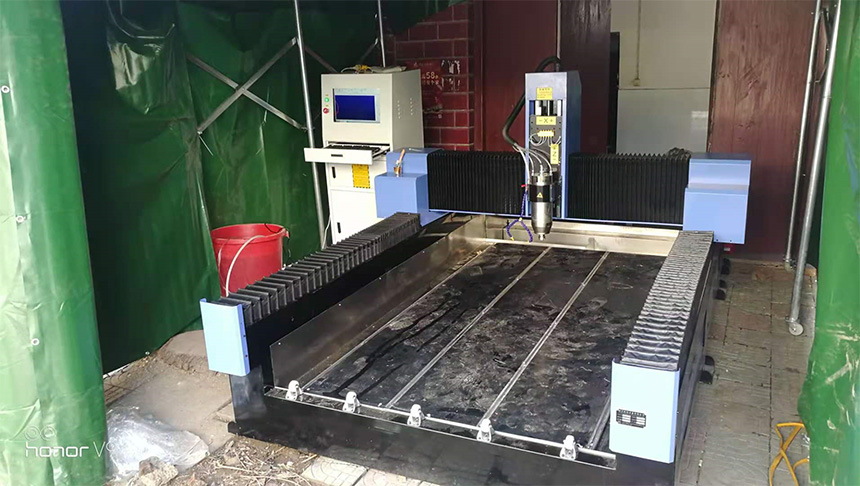 Xiaogan, Hubei 9015 heavy stone carving machine(圖1) 湖北孝感9015重型石材雕刻機(jī)(圖1)